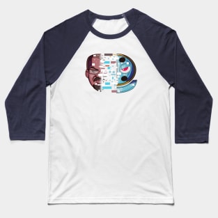 Sunder Crux Two Face Baseball T-Shirt